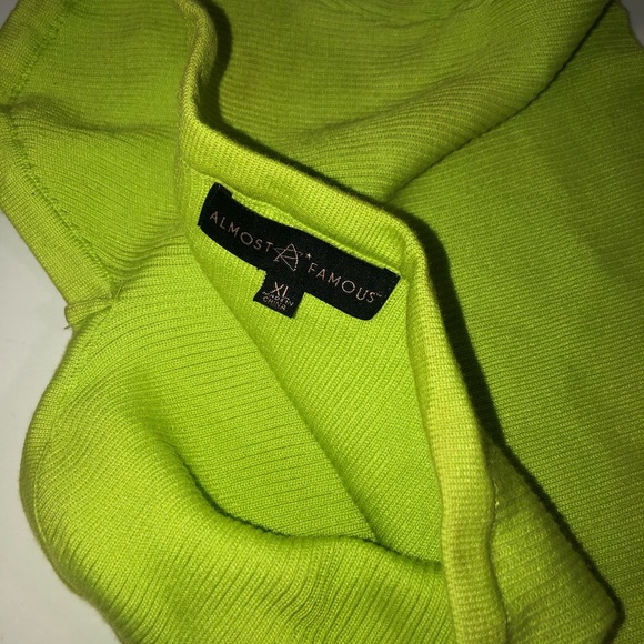 Lime green tube top - Picture 5 of 6